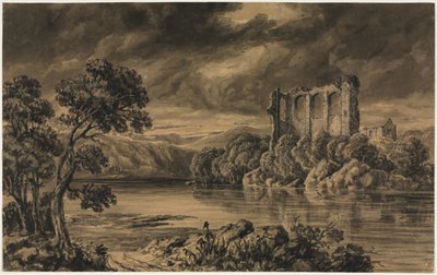 Egremont Castle, Cumberland. af Joseph Mallord William Turner