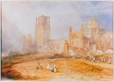 Ely Cathedral / af Turner. af Joseph Mallord William Turner