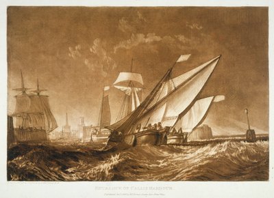 F.55.I Indgang til Calais Havn, fra 