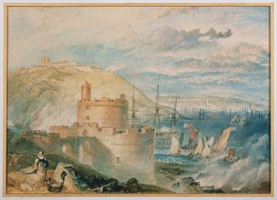 Falmouth Havn, ca. 1825 af Joseph Mallord William Turner