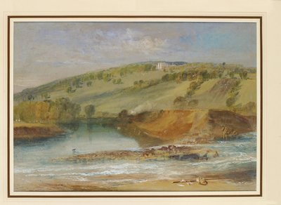 Farnley Hall, fra Junction of the Wharfe og Washburn af Joseph Mallord William Turner