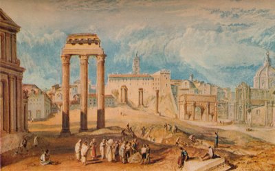 Romernes Forum, 1818, 1938 af Joseph Mallord William Turner