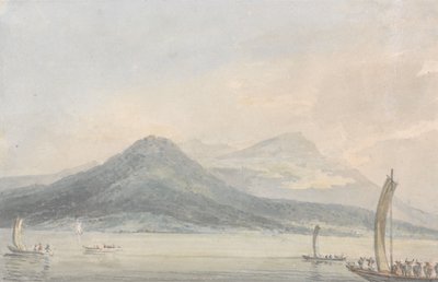 Fra Isola Borromena, Lago Maggiore af Joseph Mallord William Turner