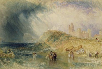 Holy Island, Northumberland, ca. 1820 af Joseph Mallord William Turner