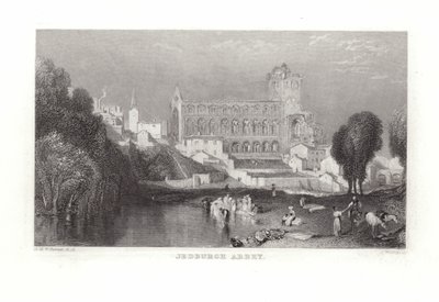 Jedburgh Abbey af Joseph Mallord William Turner