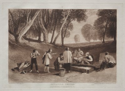 Studiebog: Juvenile Tricks af Joseph Mallord William Turner