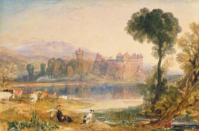 Linlithgow Palace af Joseph Mallord William Turner