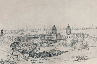 London fra Greenwich Park, c1809, 1923 af Joseph Mallord William Turner