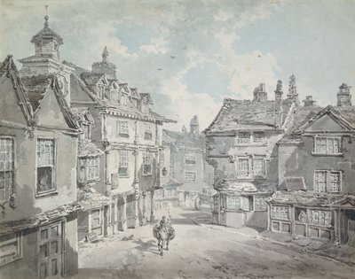 Market Street, Lichfield, af Joseph Mallord William Turner