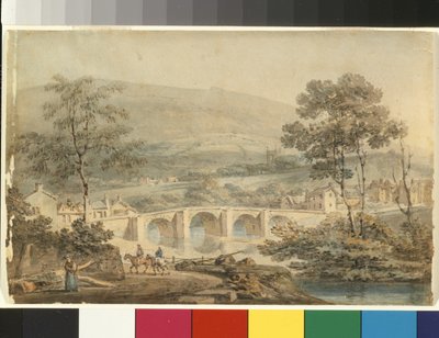 Matlock (akvarel over blyant på hvidt papir) af Joseph Mallord William Turner