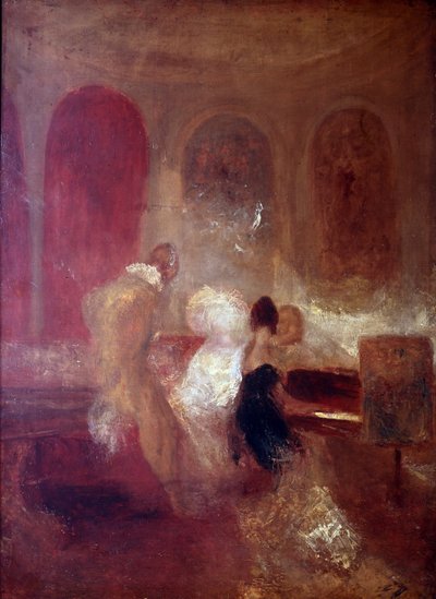 Musikfest, East Cowes Castle, ca. 1835 af Joseph Mallord William Turner