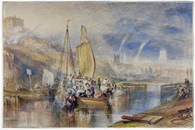 Nottingham af Joseph Mallord William Turner