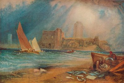 Pembroke Castle, Wales, c1829 af Joseph Mallord William Turner