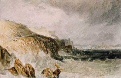 Plymouth Citadel, a Gale, 1815 af Joseph Mallord William Turner