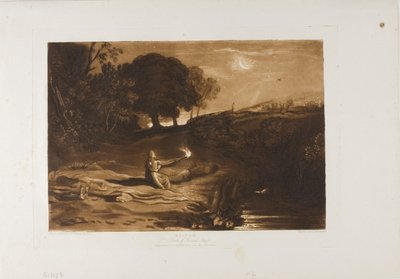 Rispah, plade 46 fra Studiebogen af Joseph Mallord William Turner