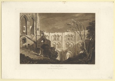 Abbey Rivals af Joseph Mallord William Turner