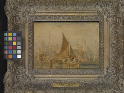 Rochester On The Medway (olie på lærred) af Joseph Mallord William Turner