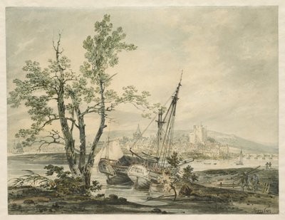 Rochester, ca. 1793 af Joseph Mallord William Turner
