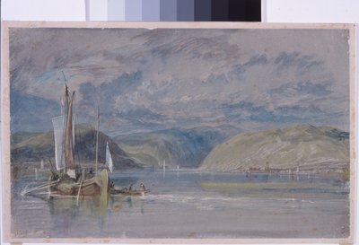 Rudesheim af Joseph Mallord William Turner