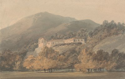 Santa Lucia, et kloster nær Caserta af Joseph Mallord William Turner