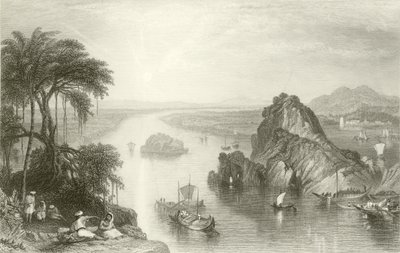Scene ved Colgong på Ganges af Joseph Mallord William Turner