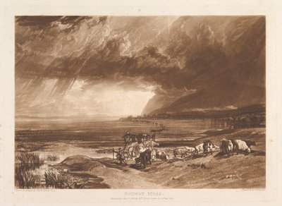 Solway Moss Liber Studiorum, del XI, plade 52, 1. januar 1816. af Joseph Mallord William Turner