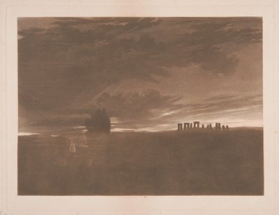Stonehenge ved daggry af Joseph Mallord William Turner
