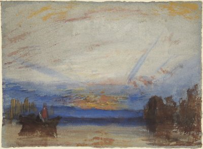 Solnedgang af Joseph Mallord William Turner