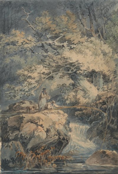 Lystfiskeren af Joseph Mallord William Turner