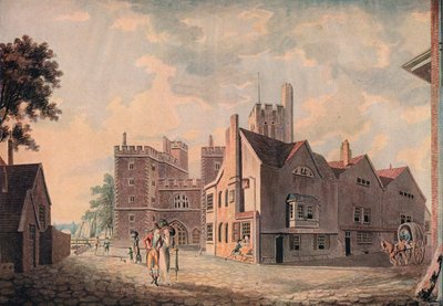 Ærkebiskoppaladset, Lambeth, 1909 af Joseph Mallord William Turner