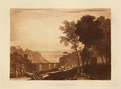 Broen og gederne af Joseph Mallord William Turner