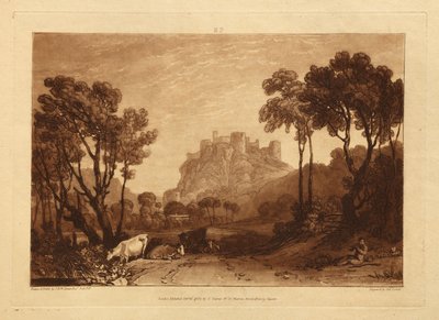 Slottet over engene af Joseph Mallord William Turner
