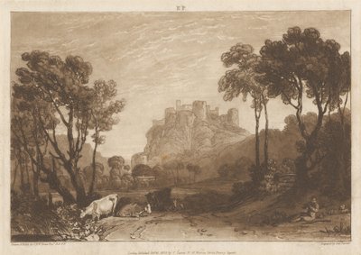 Slottet over engene af Joseph Mallord William Turner