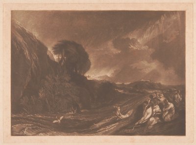 Syndfloden af Joseph Mallord William Turner