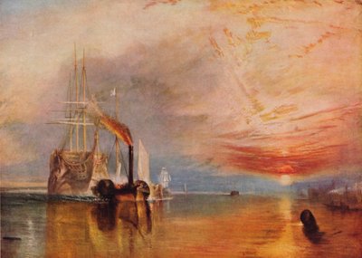 The Fighting Temeraire, 1839. af Joseph Mallord William Turner