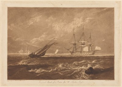 Søstykket Leader af Joseph Mallord William Turner