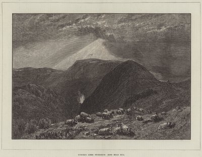 Turners Liber Studiorum, Hind Head Hill af Joseph Mallord William Turner