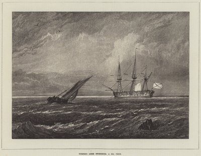 Turners Liber Studiorum, et havstykke af Joseph Mallord William Turner