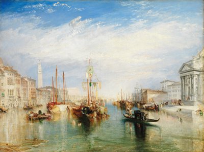 Venedig, fra våbenhuset til Madonna della Salute, ca. 1835. af Joseph Mallord William Turner