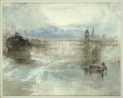 Udsigt over Luzern, 1840-41 af Joseph Mallord William Turner