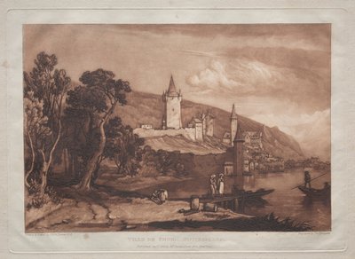 Byen Thun af Joseph Mallord William Turner