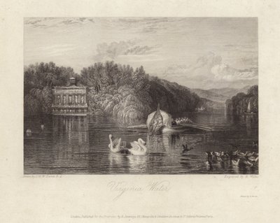 Virginia Water af Joseph Mallord William Turner