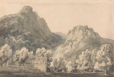 Lodore-vandfaldet, Cumberland af Joseph Mallord William Turner