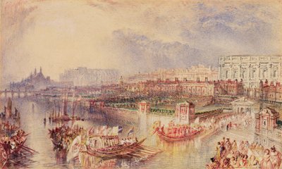 Whitehall, ca. 1835 (akvarel på papir) af Joseph Mallord William Turner