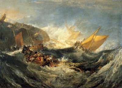 Vraget af et transportskib, ca. 1810 (olie på lærred) af Joseph Mallord William Turner