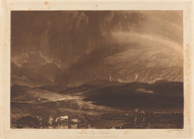 Torvemose, Skotland af Joseph Mallord William Turner and George Clint
