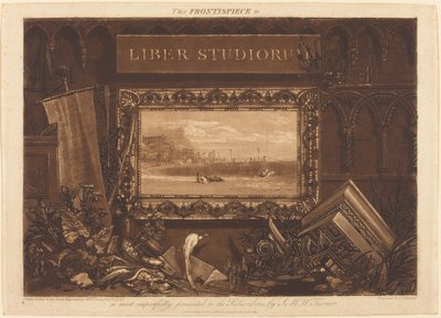 Frontispice af Joseph Mallord William Turner and J.C. Easling