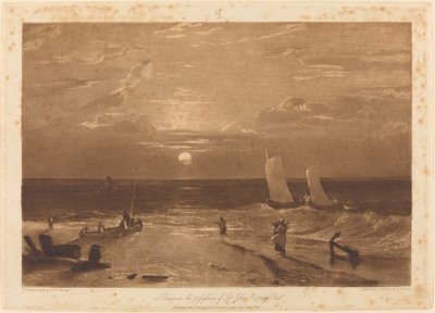 The Mildmay Sea-Piece af Joseph Mallord William Turner and W.T. Annis and J.C. Easling