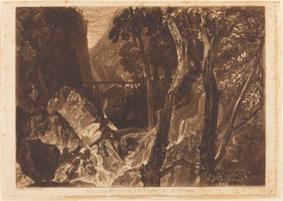 Mølle nær Grand Chartreuse af Joseph Mallord William Turner and Warren B. Davis