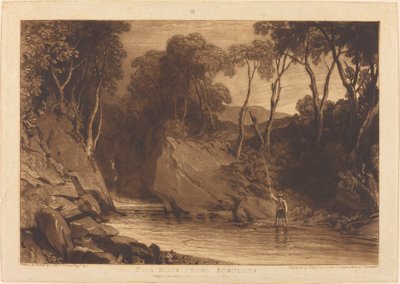 Tæt på Blair Athol af Joseph Mallord William Turner and William Say